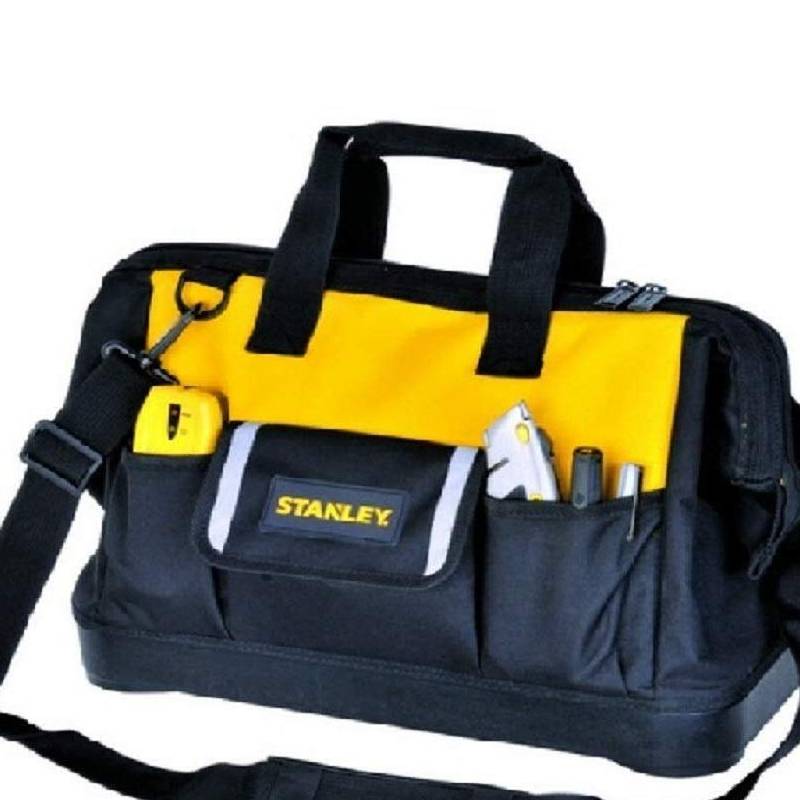 STANLEY® 16” OPEN MOUTH TOOL BAG STANLEY® 16” OPEN MOUTH TOOL BAG