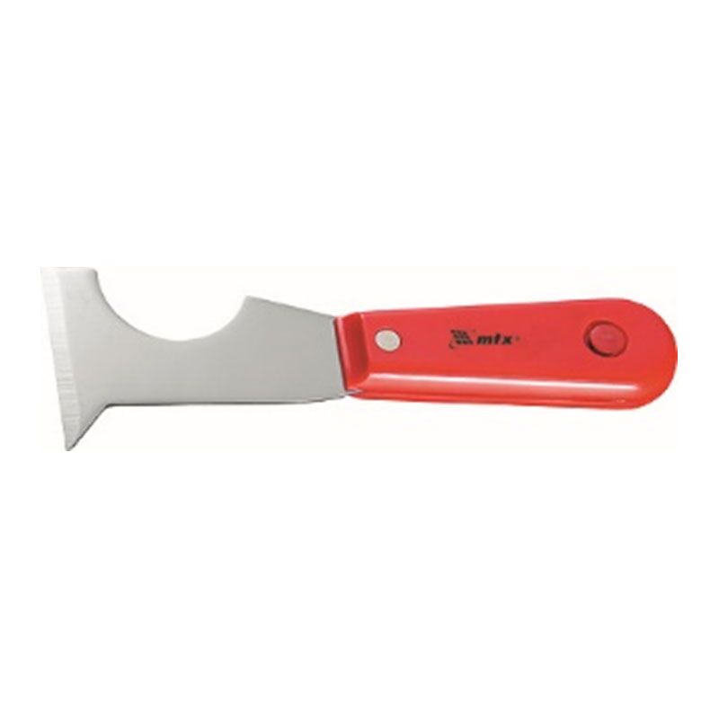 Steel-spatula,-plastic-handle