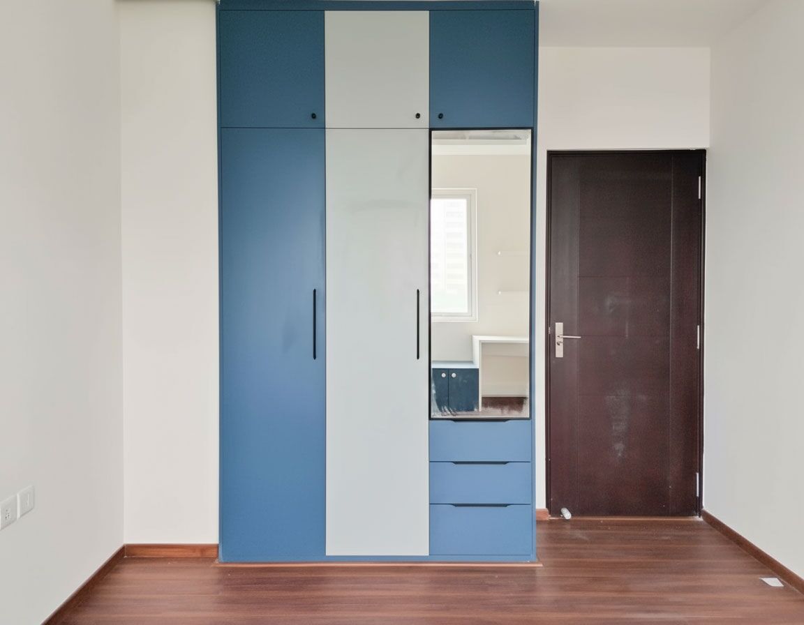 Modern-3-Door-Swing-Wardrobe-Design-With-Integrated-Lighting,-Drawers,-and-Ample-Cabinet-Space