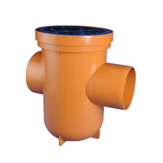 DIN-UPVC-Pipe-Fitting-Floor-Trap-for-Water-Drainage