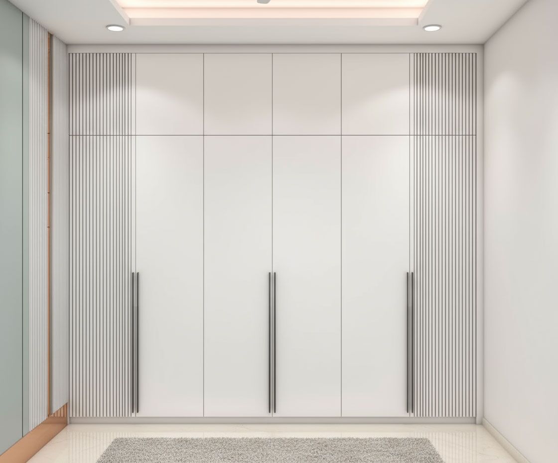 Modern-4-Door-Off-White-Swing-Wardrobe-Design-With-Vertical-Groove-Accents