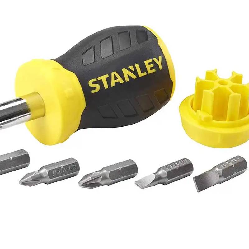 STUBBY MULTIBIT SCREWDRIVER - MAGNETIC