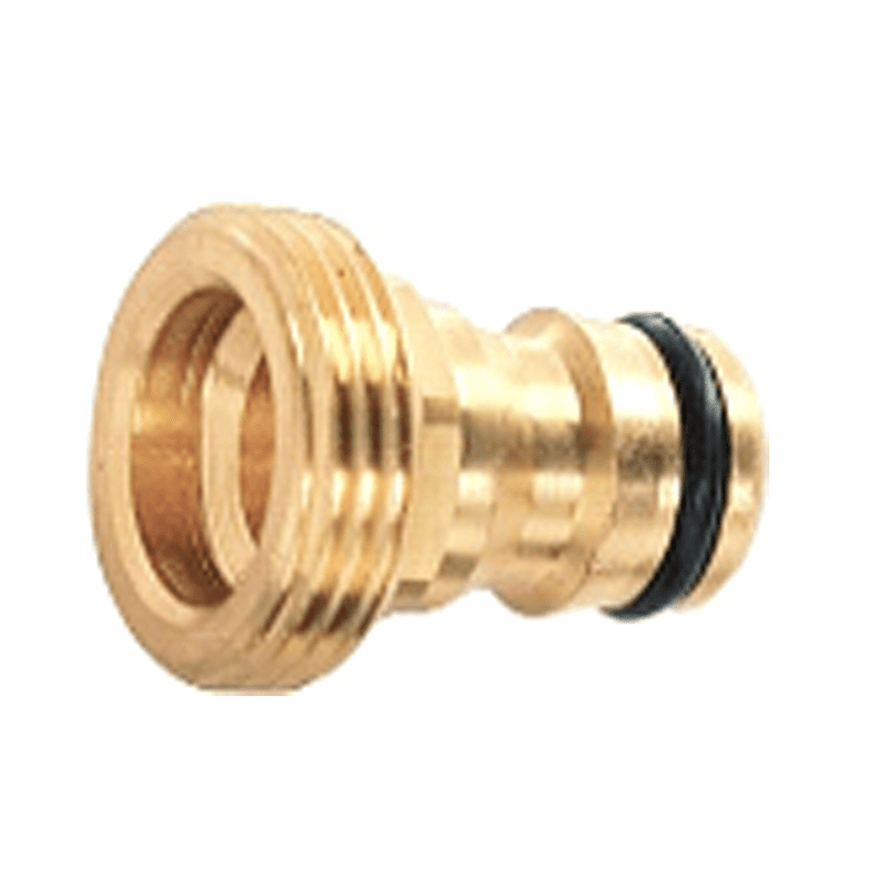 1/2" brass adaptor, male thread - Image 1