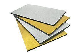 ALUMINUM COMPOSITE PANEL 4'X8'X3MM PAN-9920 YELLOW-CNM - Image 1