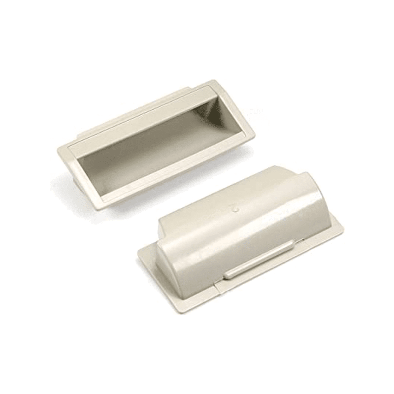 SS/PVC CONCEALED WARDROBE HANDLE - Image 1