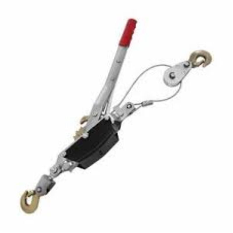 Lever winch, traction