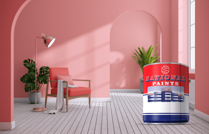 National Acrylic Eggshell Gold (MattSilk) 2